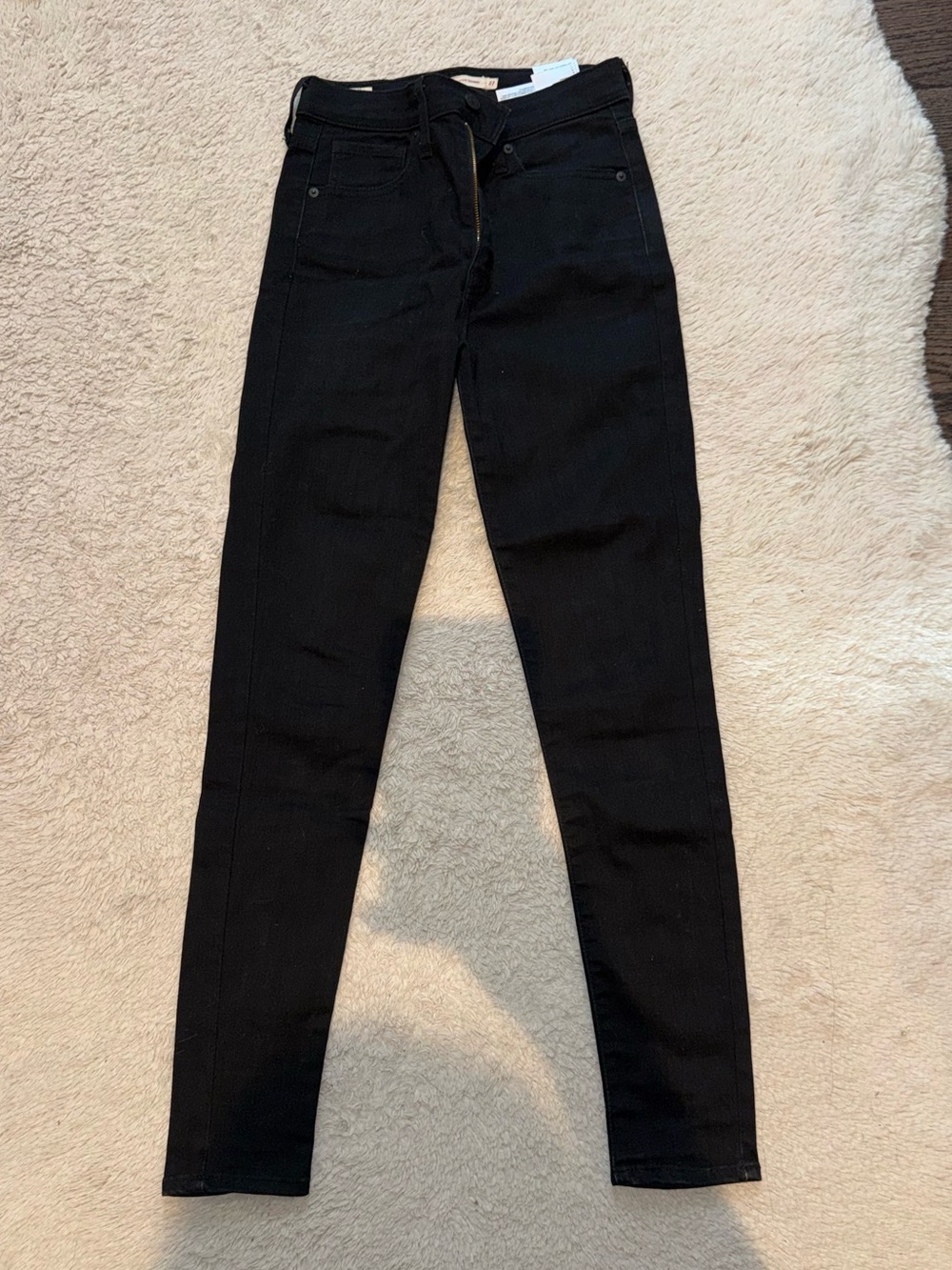 LEVIS Black Women’s High-Rise Skinny Jeans
